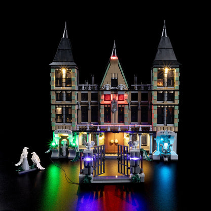 Light Kit For LEGO Malfoy Manor 76453 - 76453-Malfoy-Manor-Malfoy-Manor-Malfoy-Manor-Malfoy-Manor-Malfoy-Manor-Malfoy-Manor-Malfoy-Manor-1-on (lights on)