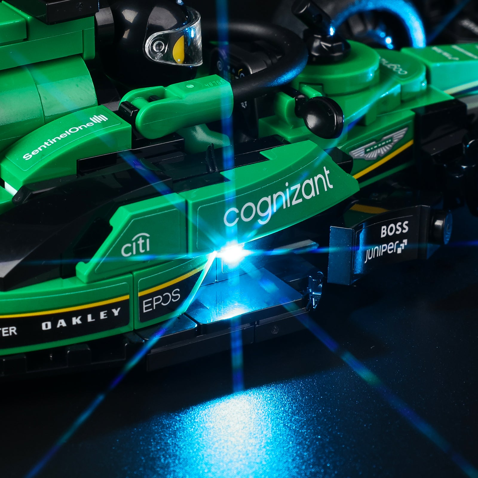 Aston Martin Safety Car and AMR23 76925 - close-up of rear vent and tail light
