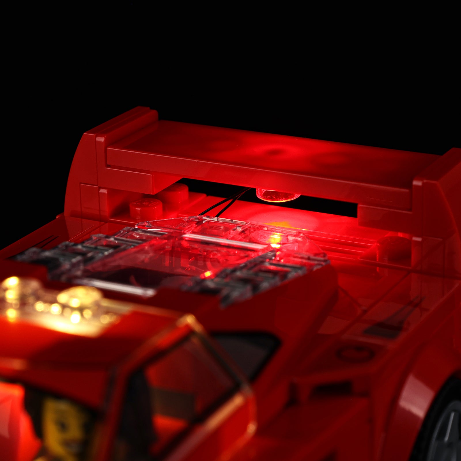 Ferrari F40 Supercar 76934 - close-up of rear vent and tail light