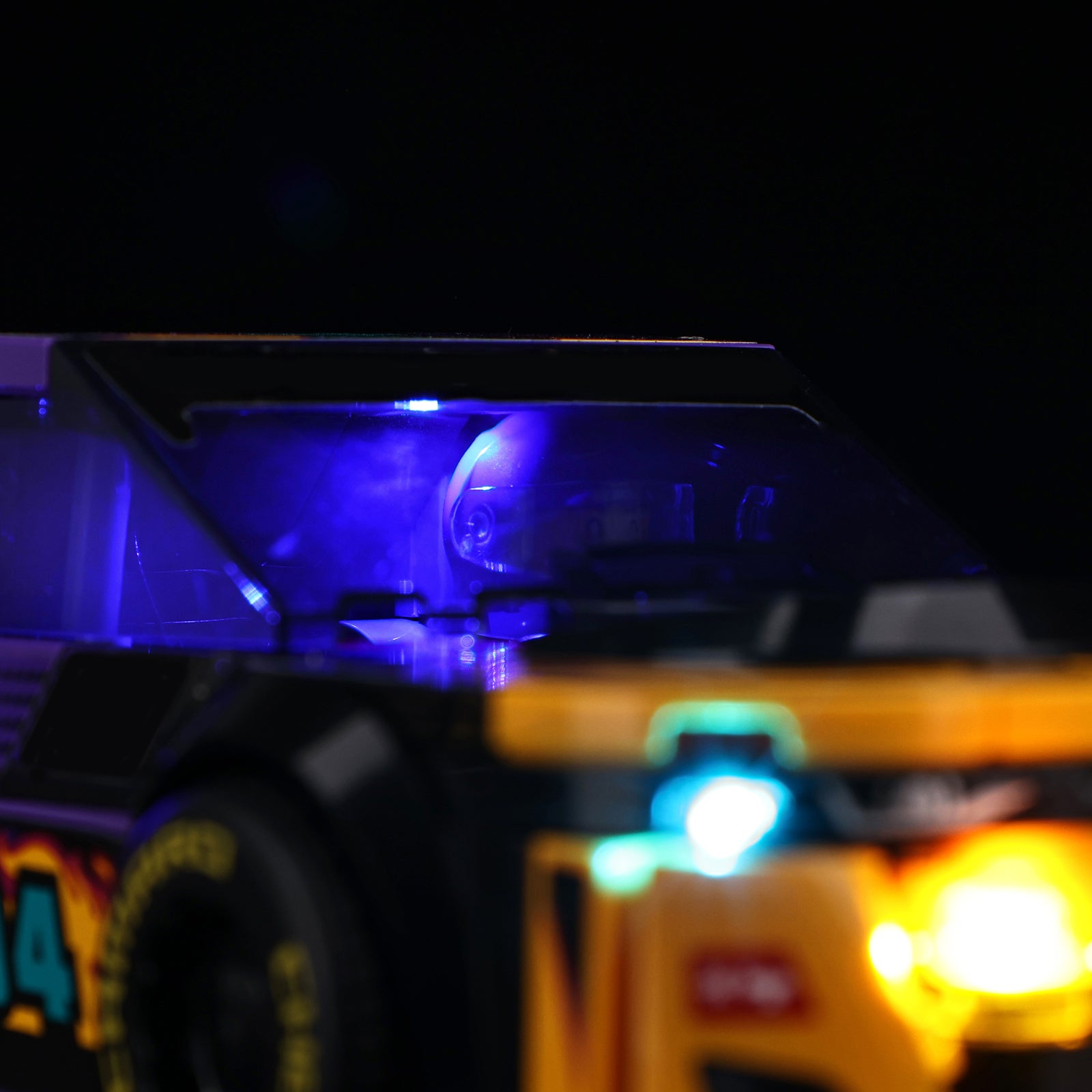 NASCAR Next Gen Chevrolet Camaro ZL1 76935 - close-up of rear vent and tail light
