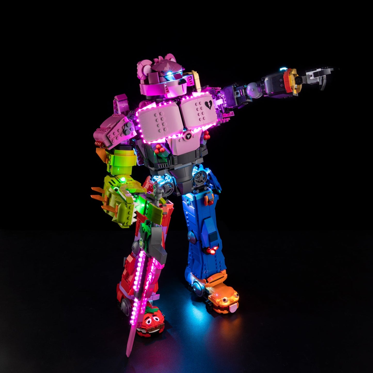 Light Kit For LEGO Mecha Team Leader 77078 - 77078-Mecha-Team-Leader-Mecha-Team-Leader-Mecha-Team-Leader-Mecha-Team-Leader-Mecha-Team-Leader-Mecha-Team-Leader-Mecha-Team-Leader-2-on