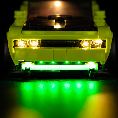 Light Kit For LEGO Dodge Challenger SRT Hellcat Sports Car 77237