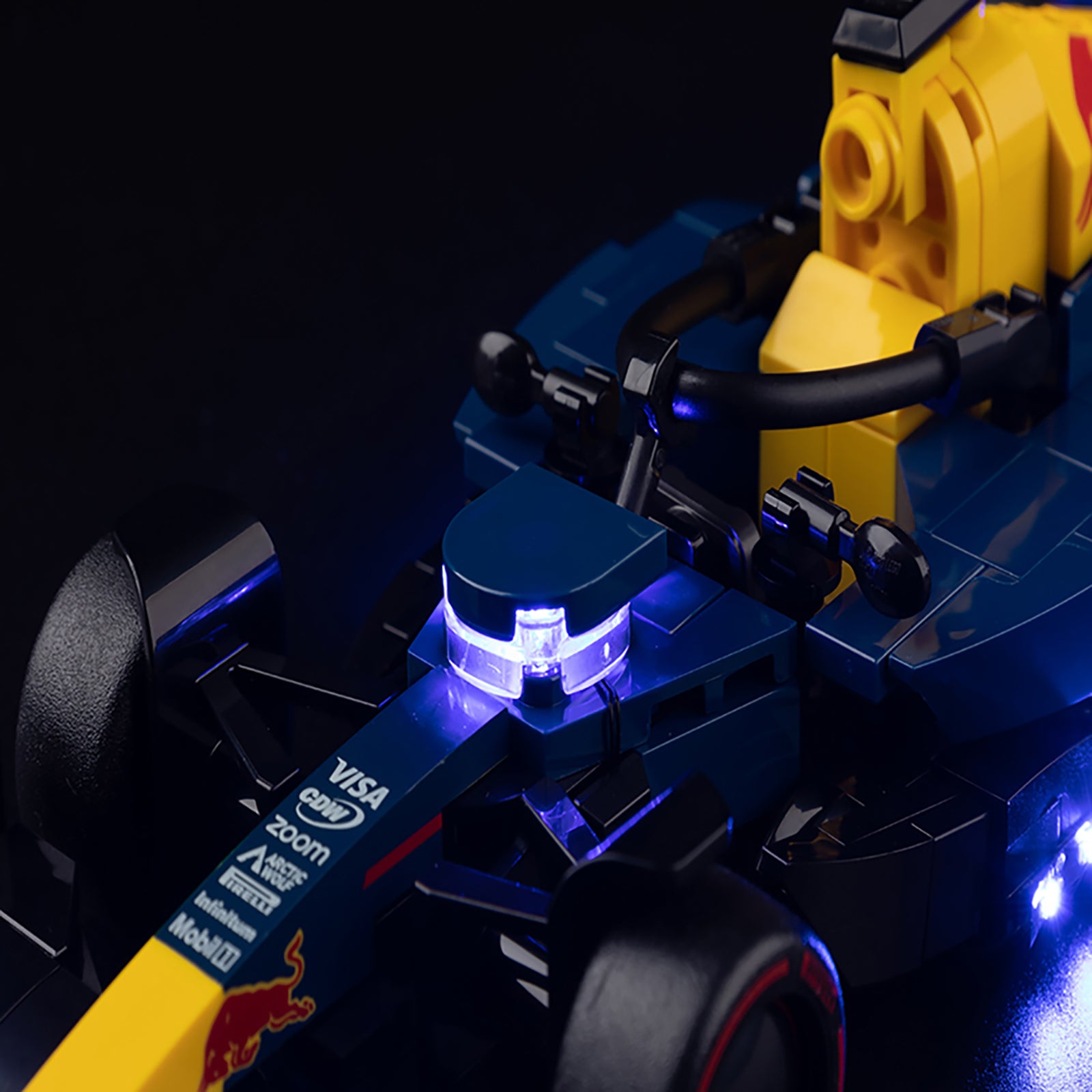 77243 77243 - close-up of cockpit and interior glow