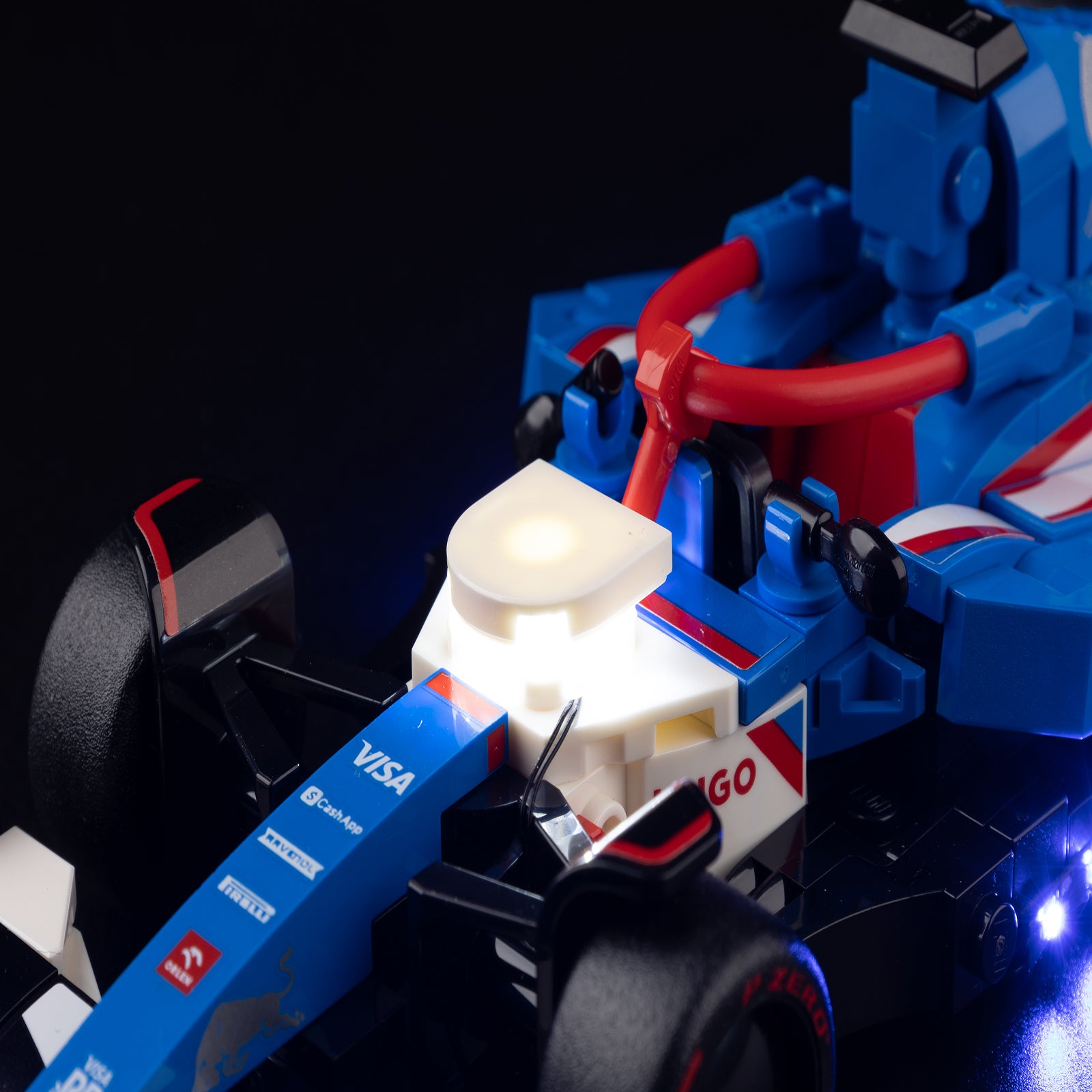 77246 77246 - close-up of cockpit and interior glow