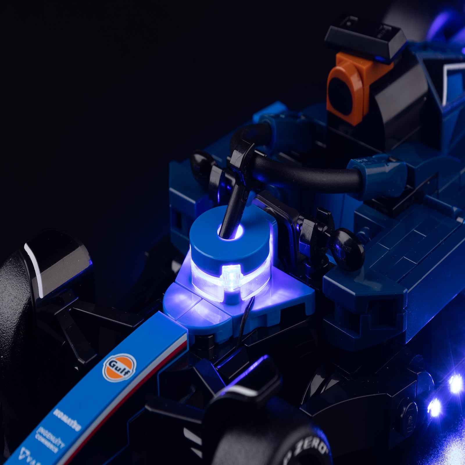 77249 77249 - close-up of cockpit and interior glow