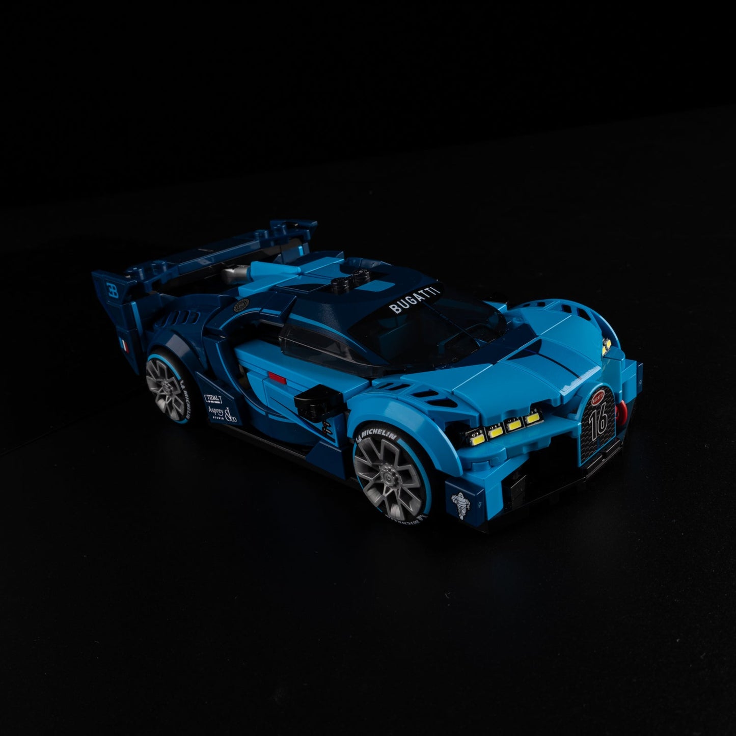 Light Kit For LEGO Bugatti Vision Gran Turismo Hyper Sports Car 77253