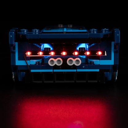 Light Kit For LEGO Bugatti Vision Gran Turismo Hyper Sports Car 77253