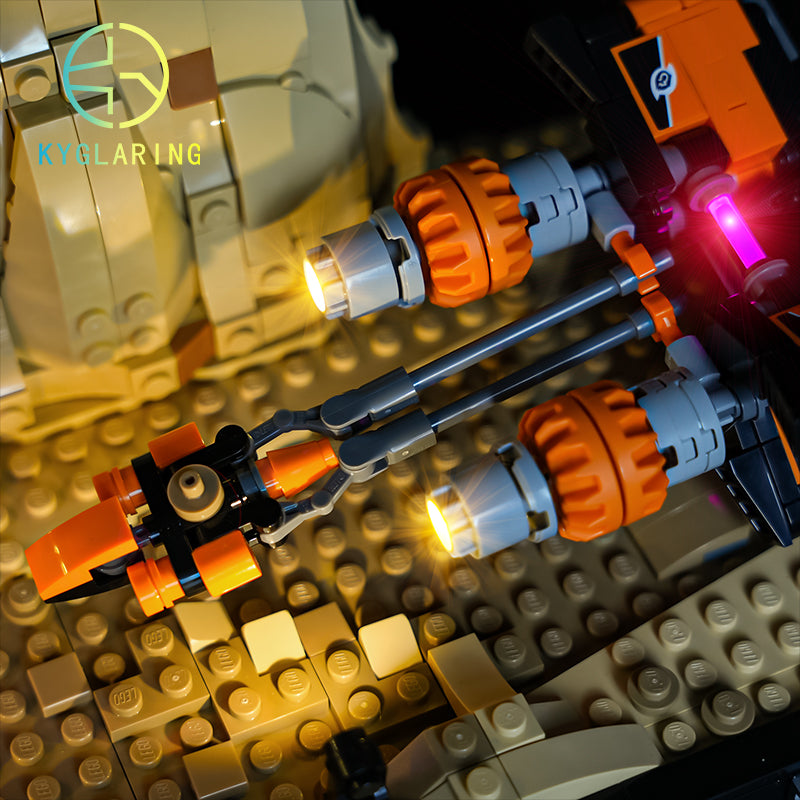 LED Light Kit for Mos Espa Podrace™ Diorama 75380