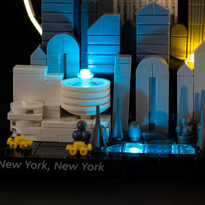Light Kit For LEGO New York New York 21066 - 8-details