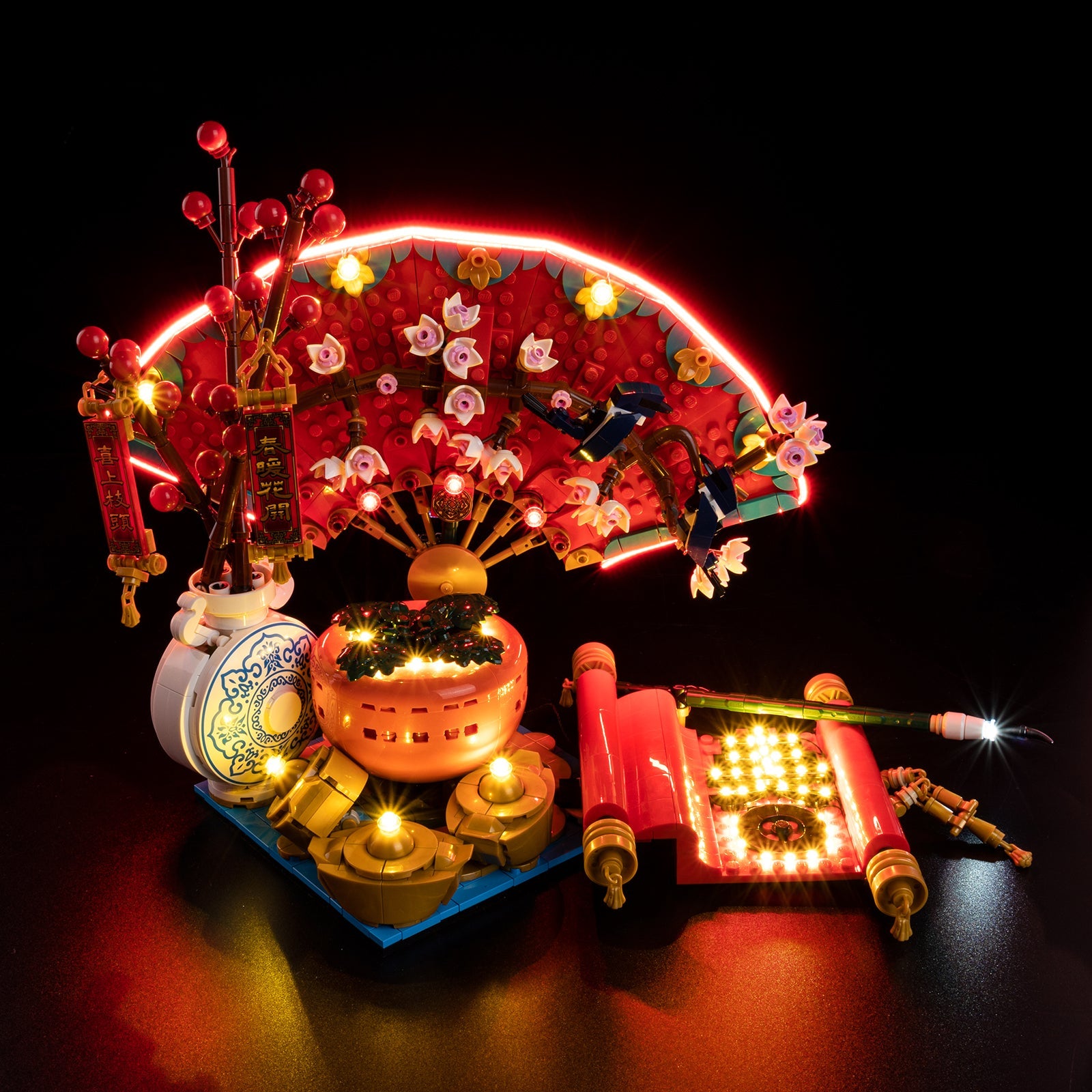 Light Kit For LEGO Good Fortune 80117 - 80117-Lunar-New-Year-Set-Lunar-New-Year-Set-Lunar-New-Year-Set-Lunar-New-Year-Set-Lunar-New-Year-Set-Lunar-New-Year-Set-Lunar-New-Year-Set-1-on (lights on)