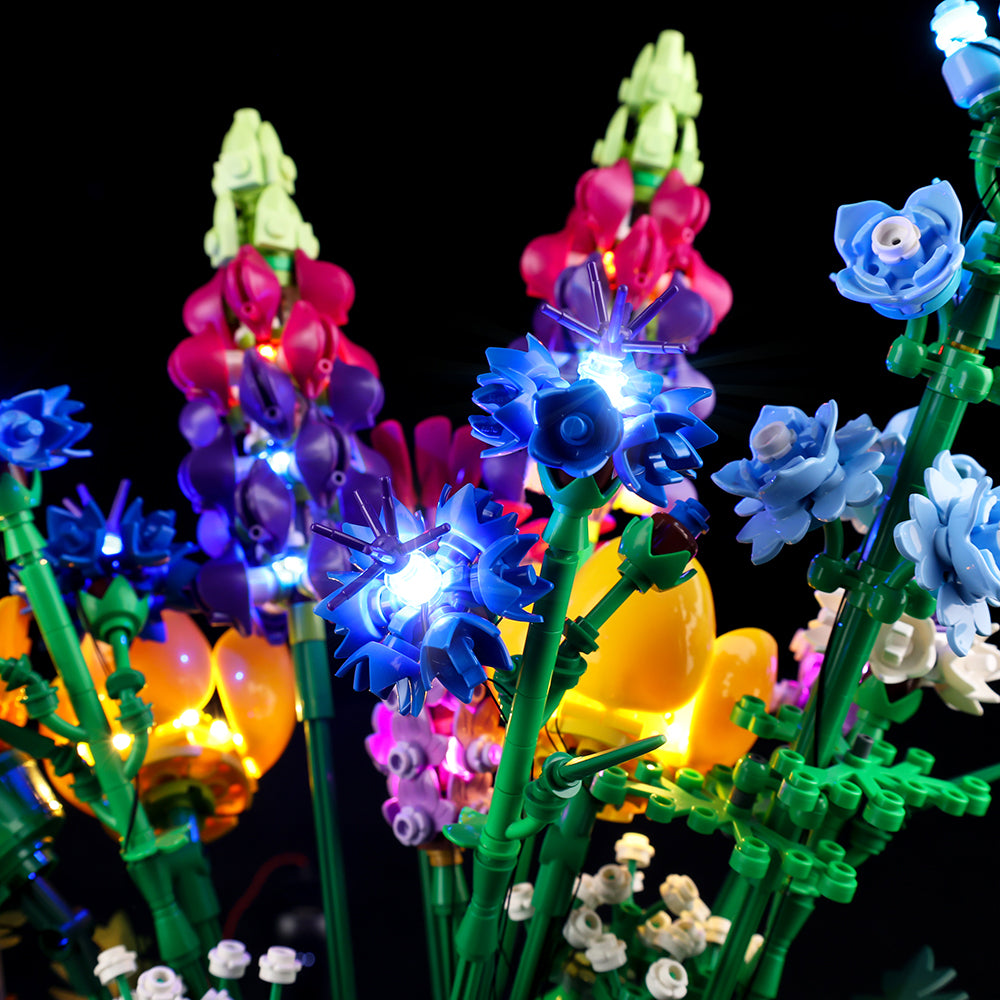 Led Lighting Set for Wildflower Bouquet 10313