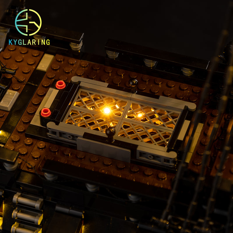 LED Light Kit for Captain Jack Sparrow's Pirate Ship 10365