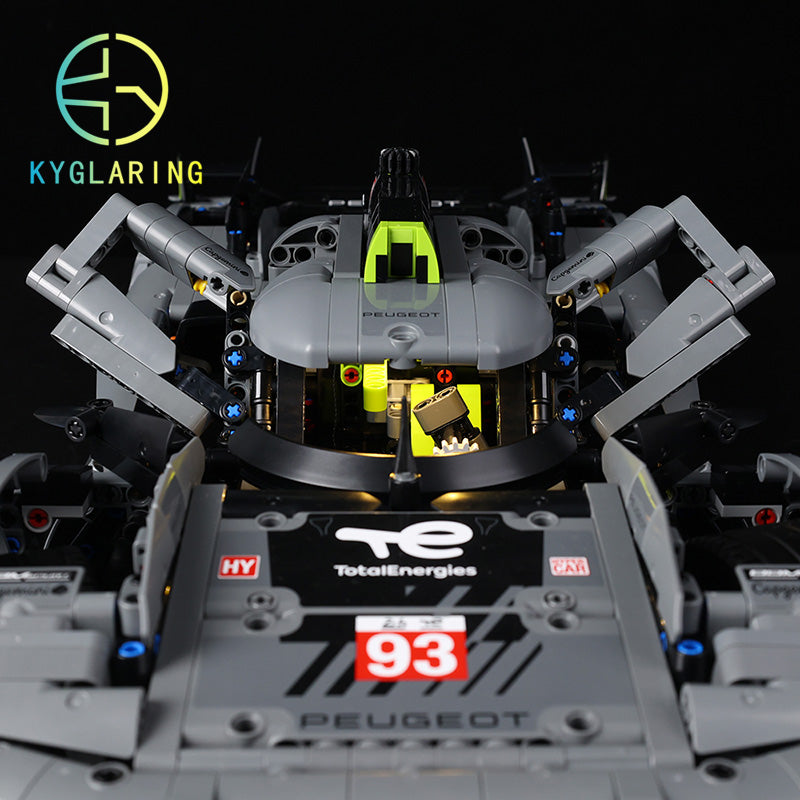 LED Light Kit For PEUGEOT 9X8 24H Le Mans Hybrid Hypercar 42156