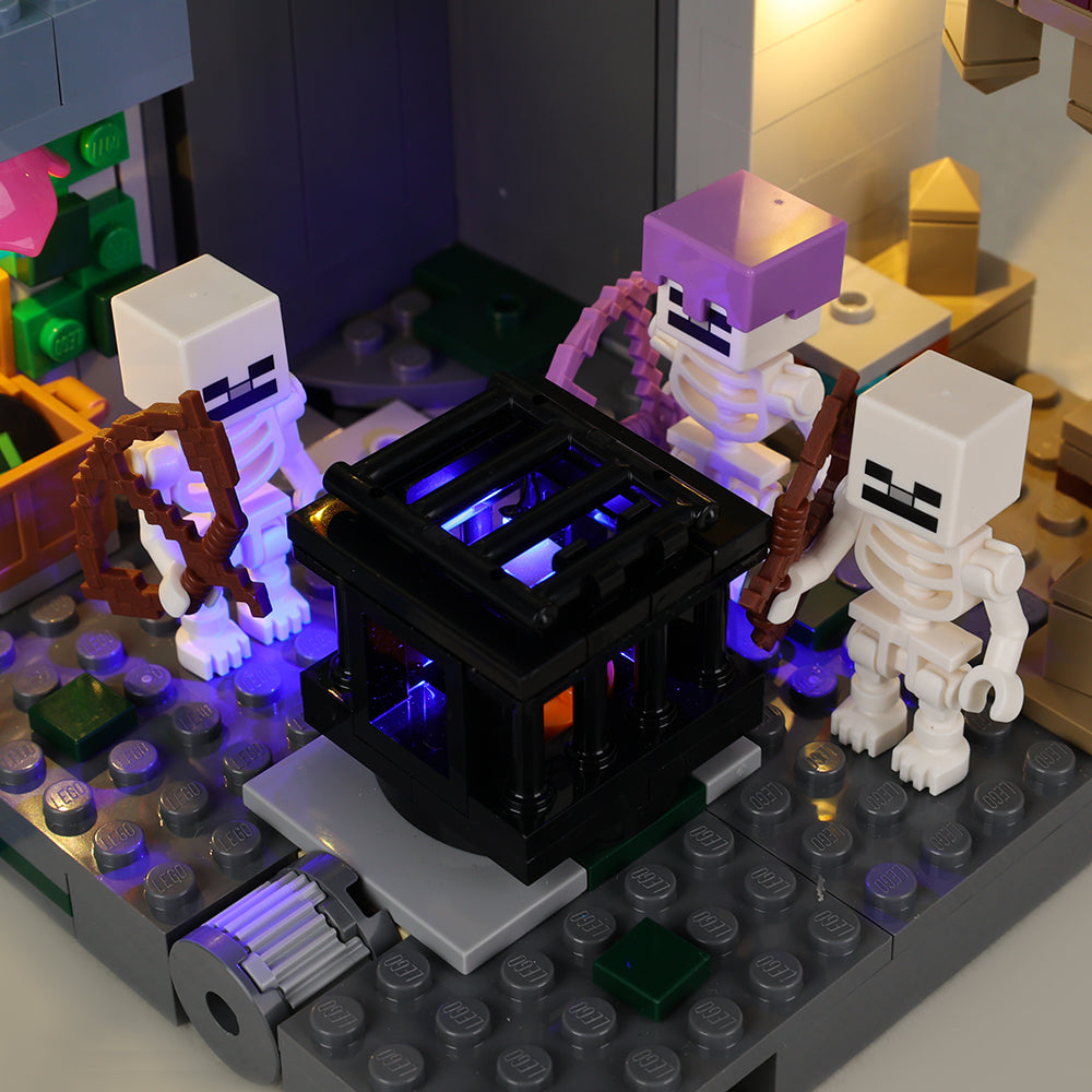 Led Light Kit For The Skeleton Dungeon Alpine Lodge 21189