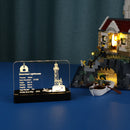 LED Acrylic Nameplate Nameplate for Motorized Lighthouse