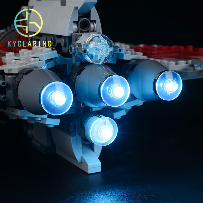 Led Light Kit For Ahsoka Tano's T-6 Jedi Shuttle 75362