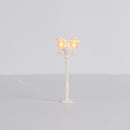 2 heads lamp post 1 in 1 USB