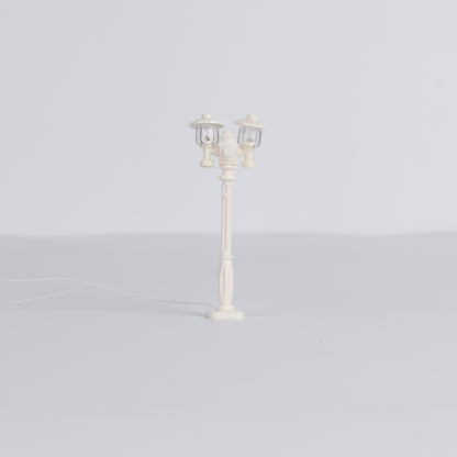 2 heads lamp post 1 in 1 USB