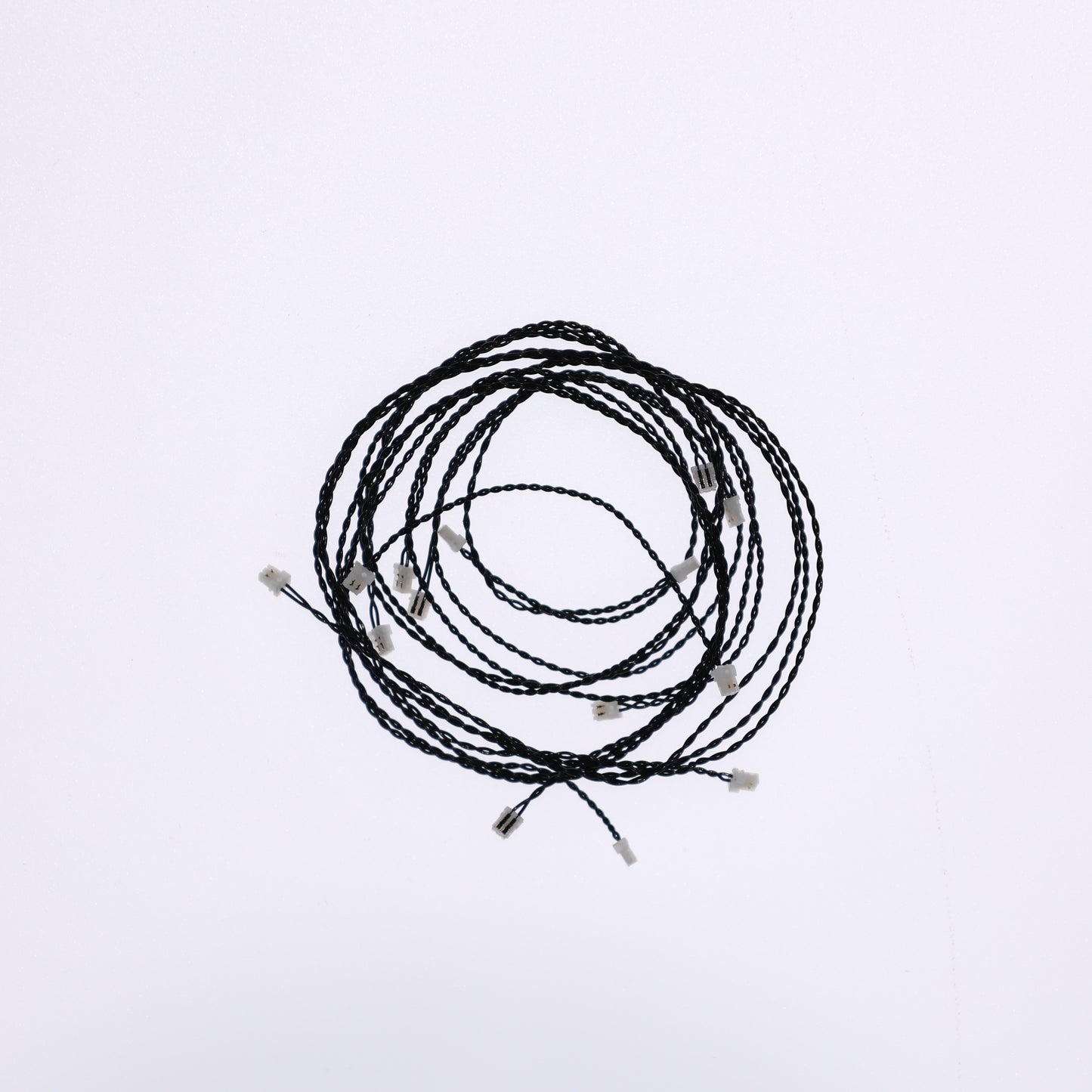 0.8 MM 2Pin Black Connectiing Cables  ( Pack of 10 )