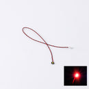 0.8mm 2pin Plug bk&rd Cables Bit Lights (Pack of 12)