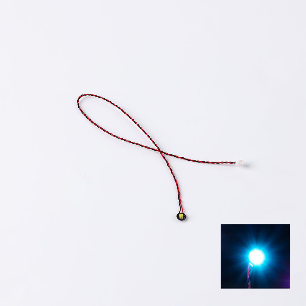 0.8mm 2pin Plug bk&rd Cables Bit Lights (Pack of 12)