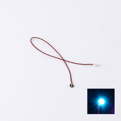 0.8mm 2pin Plug bk&rd Cables Bit Lights (Pack of 12)