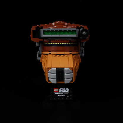 Princess Leia™ (Boushh™) Helmet-Lighting Makes It More Beautiful#75351