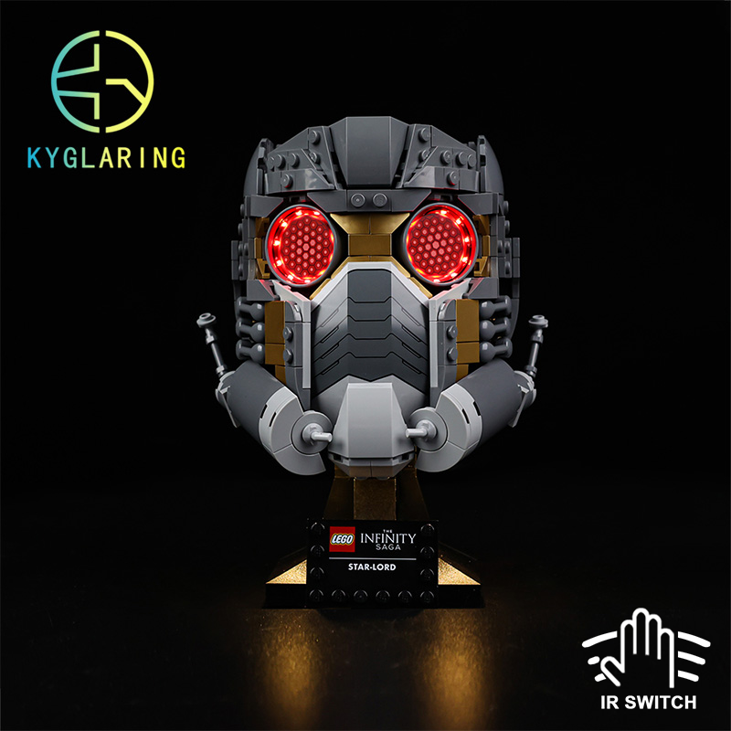 Star-Lord's Helmet-Lighting Makes It More Beautiful#76251