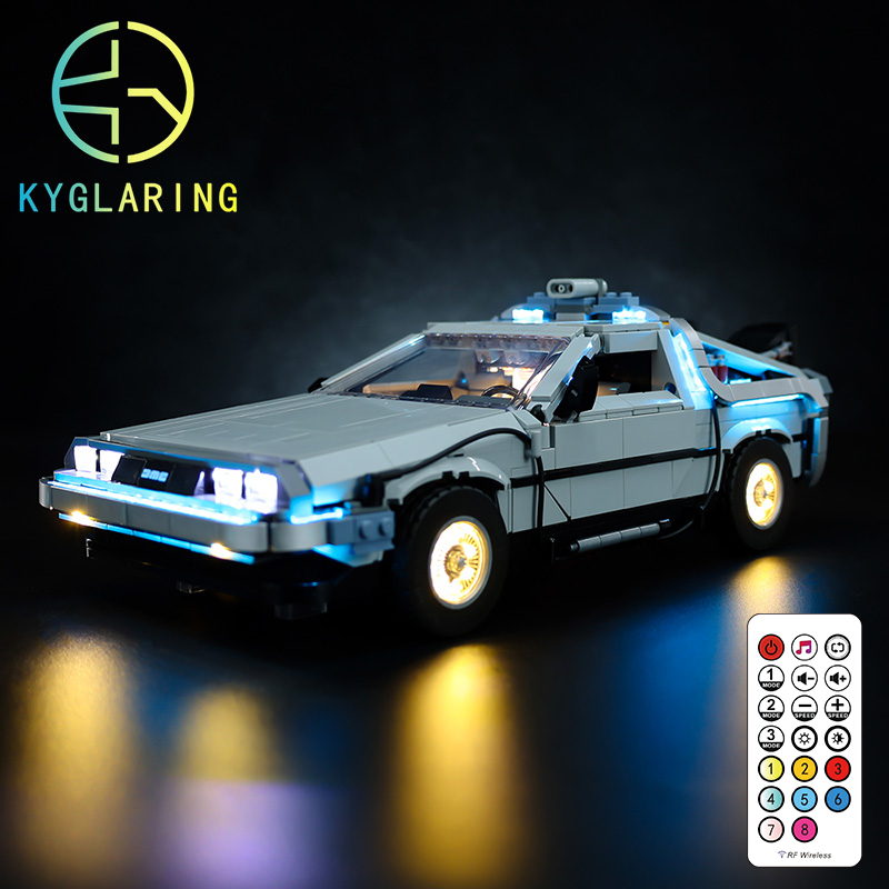 LEGO Back to the Future Time Machine 10300 Delorean Light Kit