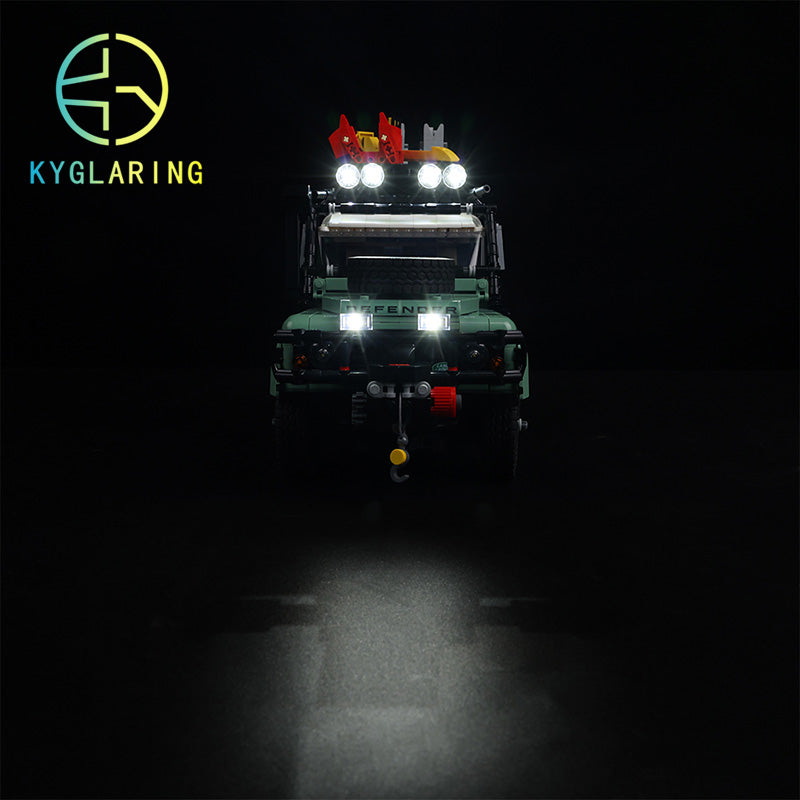Land Rover Classic Defender 90-Lighting Makes It More Beautiful#10317