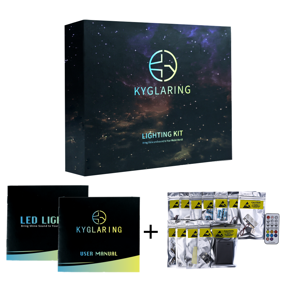 Led Light Kit For Back to the Future Time Machine #10300