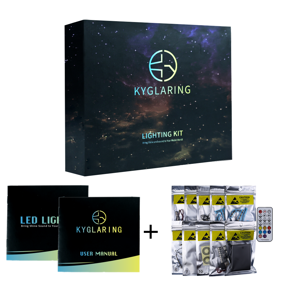 Led Light Kit For Back to the Future Time Machine #10300