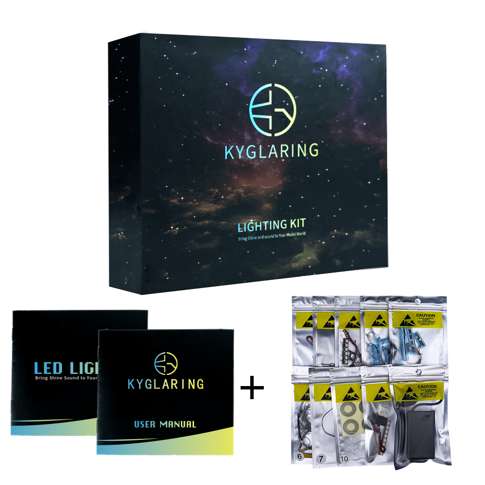 Led Light Kit For Back to the Future Time Machine #10300