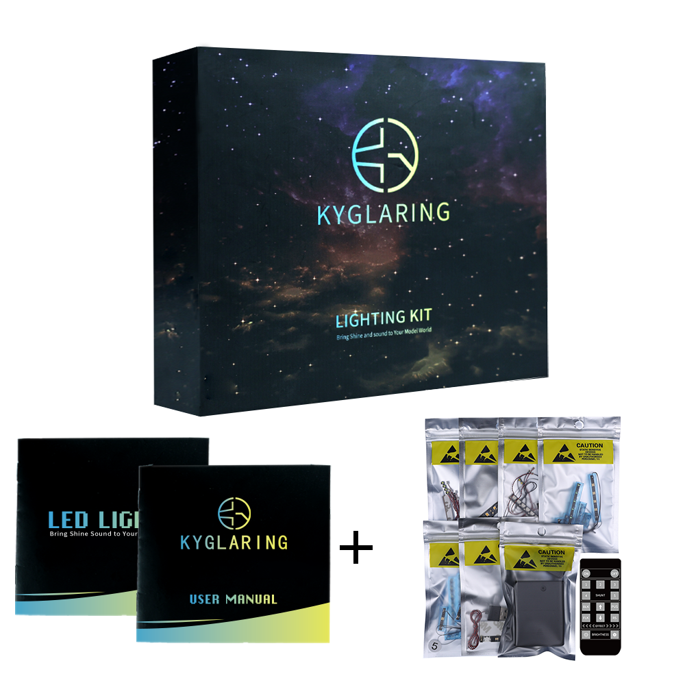 Led Light Kit For Back to the Future Time Machine #10300