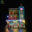 Led Lighting Set For Downtown Diner