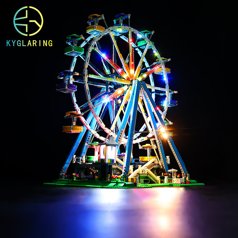 LED Light Kit For Ferris Wheel 10247 Compatible with 15012