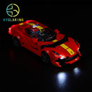 Ferrari 812 Competizione-Lighting Makes It More Beautiful