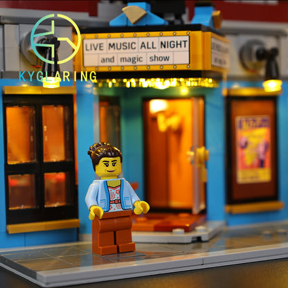 Jazz Club LEGO lighting - full of beauty and memories#10312