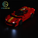 Ferrari 812 Competizione-Lighting Makes It More Beautiful