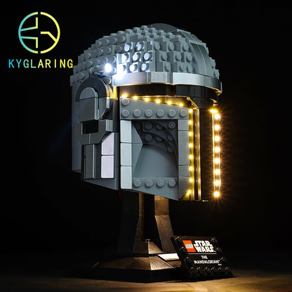 Led Lighting Set For The Mandalorian Helmet 75328