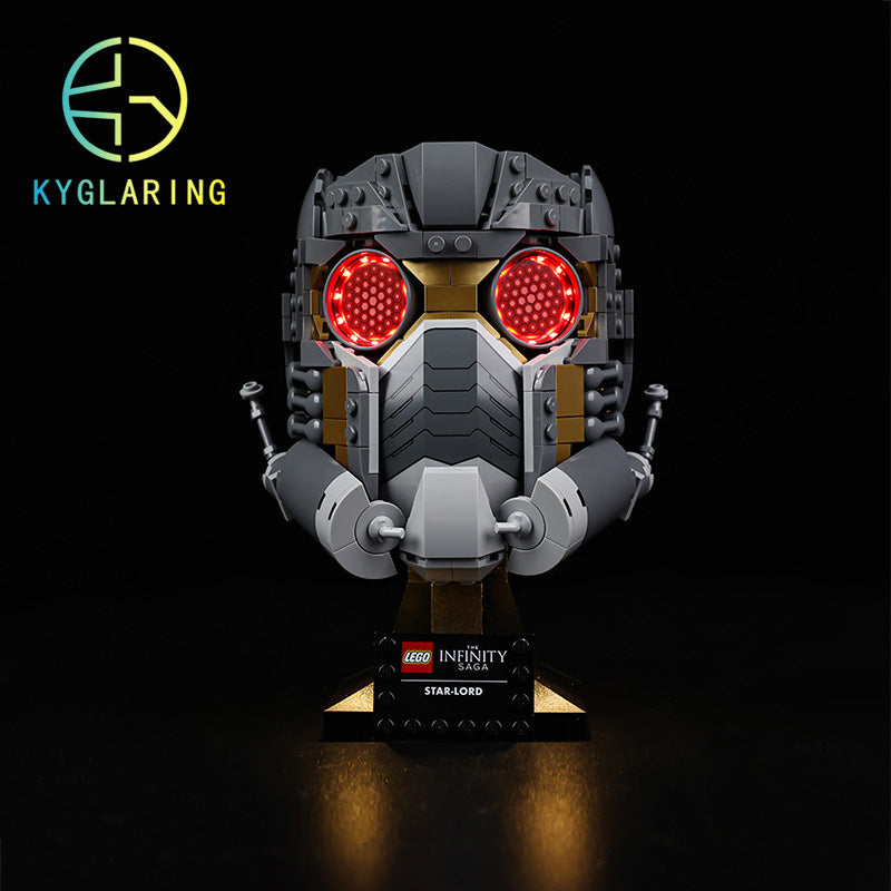 Star-Lord's Helmet-Lighting Makes It More Beautiful#76251