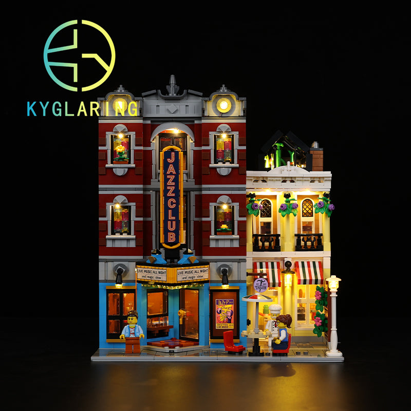 Jazz Club LEGO lighting - full of beauty and memories#10312