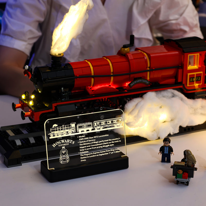 LED Light Acrylic Nameplate for Hogwarts Express™ – Collectors' Edition