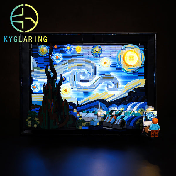 Led Light Kit For Vincent van Gogh - The Starry Night 21333