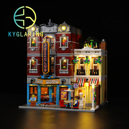 Jazz Club LEGO lighting - full of beauty and memories#10312
