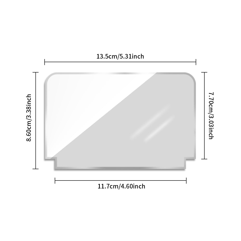 LED Light Acrylic Nameplate for Bugatti Chiron #42083