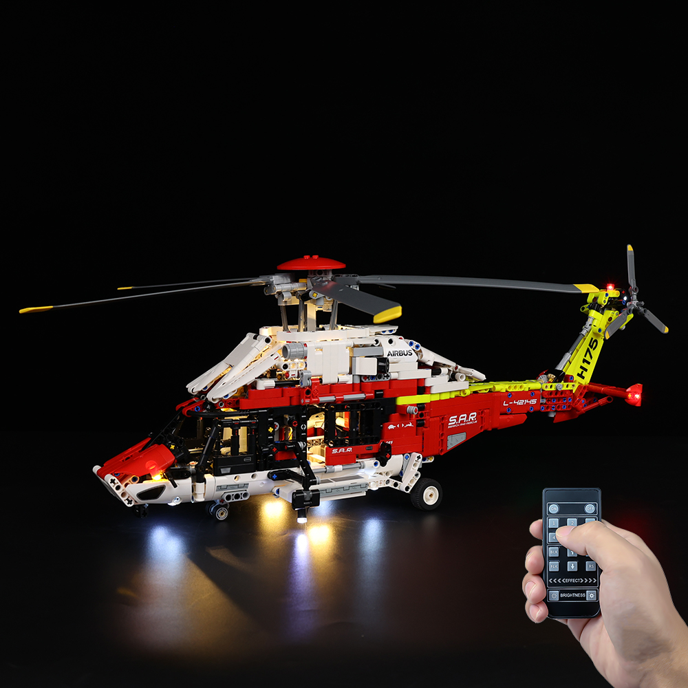 Led Light Kit For Airbus H175 Rescue Helicopter #42145