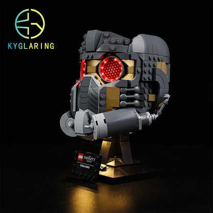 Star-Lord's Helmet-Lighting Makes It More Beautiful#76251