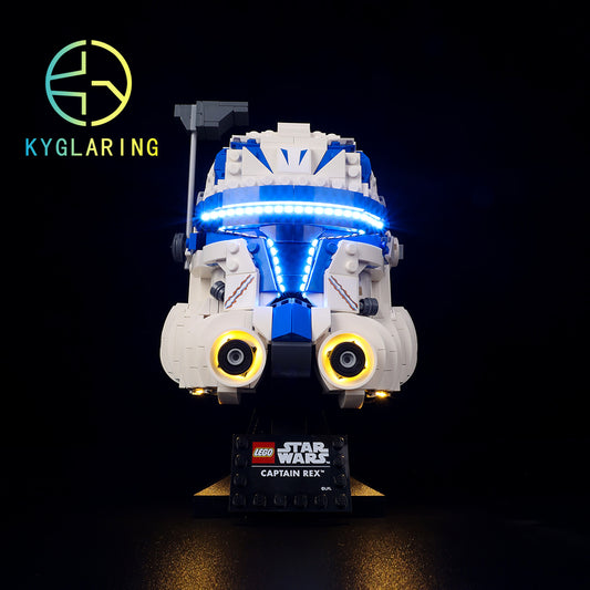 Captain Rex™ Helmet-Lighting Makes It More Beautiful#75349