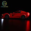 Ferrari 812 Competizione-Lighting Makes It More Beautiful